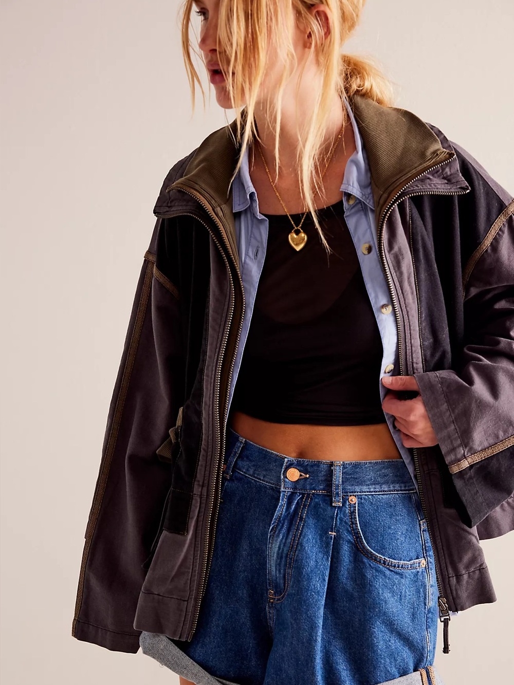 We The Free Avery Layered Anorak Jacket